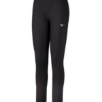 Mizuno apretado de longitud completa mujer vestir negro (9090) 668F316