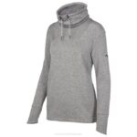 Mizuno April Ross suéter con cuello alzado unisexo vestir gris(9191) 668F2427
