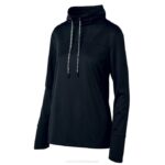 Mizuno April Ross suéter con cuello alzado unisexo vestir negro (9090) 668F2426