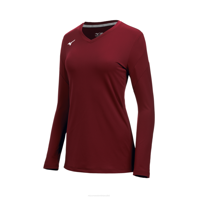 mizuno_balboa_6_camiseta_de_voleibol_de_manga_larga_juventud_vestir_cardenal1212_668f2391.png Mizuno balboa 6 camiseta de voleibol de manga larga juventud vestir cardenal(1212) 668F2391 - Image 1