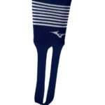 Mizuno calcetín de estribo de rendimiento de día de heno unisexo accesorios azul marino (5151) 668F1061