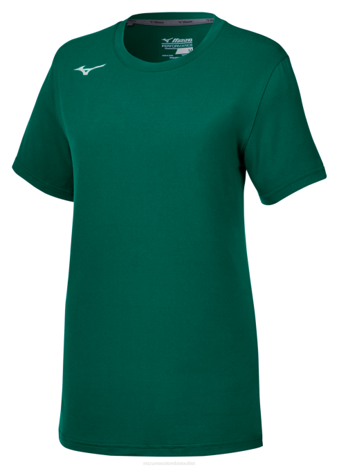 Mizuno camiseta de ataque de manga corta 3.0 chica vestir bosque(4141) 668F2296 - Image 1
