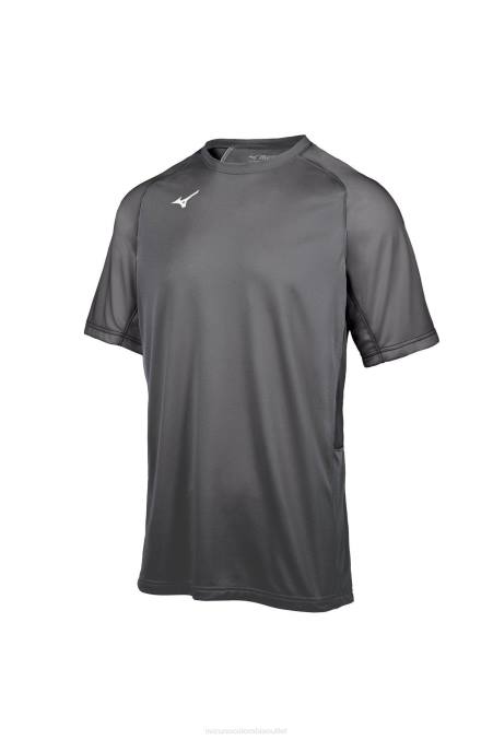 mizuno_camiseta_de_beisbol_de_la_tripulacion_aerolite_unisexo_vestir_carboncillo9292_668f1255.jpg Mizuno camiseta de béisbol de la tripulación aerolite unisexo vestir carboncillo(9292) 668F1255 - Image 1