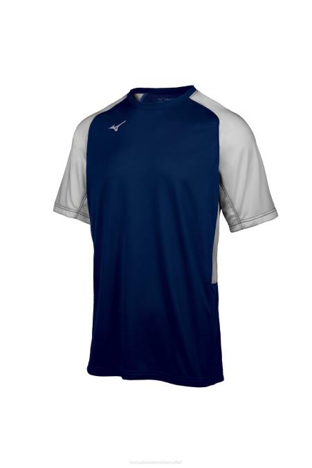 mizuno_camiseta_de_beisbol_de_la_tripulacion_aerolite_unisexo_vestir_gris_marino5191_668f1252.jpg Mizuno camiseta de béisbol de la tripulación aerolite unisexo vestir gris marino(5191) 668F1252 - Image 1