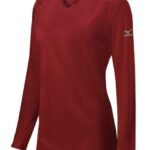 Mizuno camiseta de entrenamiento comp chica vestir granate (3u3u) 668F2563