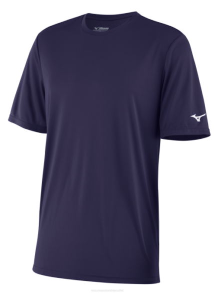 Mizuno camiseta de manga corta nxt juventud vestir azul marino (5151) 668F1405