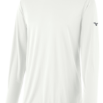Mizuno camiseta de manga larga hombres vestir blanco (0000) 668F1425