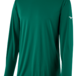 Mizuno camiseta de manga larga hombres vestir bosque(4141) 668F1431