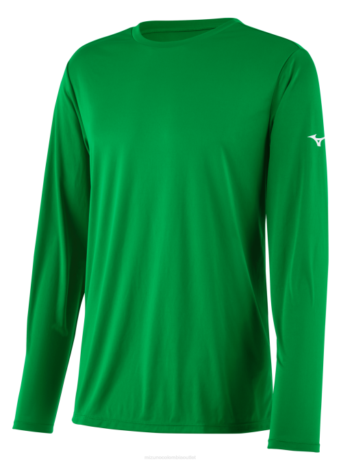 mizuno_camiseta_de_manga_larga_hombres_vestir_kellygreen4l4l_668f1432.png Mizuno camiseta de manga larga hombres vestir kellygreen(4l4l) 668F1432 - Image 1
