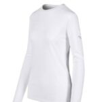 Mizuno camiseta de manga larga mujer vestir blanco (0000) 668F2100