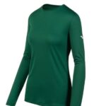 Mizuno camiseta de manga larga mujer vestir bosque(4141) 668F2106