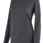 Mizuno camiseta de manga larga mujer vestir carboncillo(9292) 668F1377