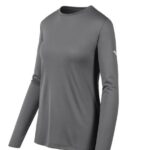 Mizuno camiseta de manga larga mujer vestir carboncillo(9292) 668F2113