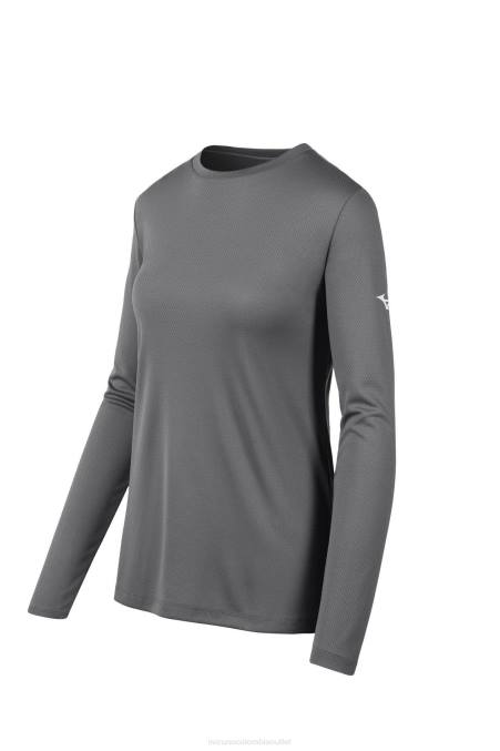mizuno_camiseta_de_manga_larga_mujer_vestir_carboncillo9292_668f2113.jpg Mizuno camiseta de manga larga mujer vestir carboncillo(9292) 668F2113 - Image 1