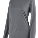 Mizuno camiseta de manga larga mujer vestir gris(9191) 668F1376
