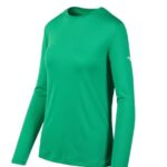Mizuno camiseta de manga larga mujer vestir kellygreen(4l4l) 668F2107