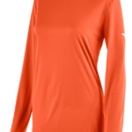 Mizuno camiseta de manga larga mujer vestir naranja (2020) 668F1369