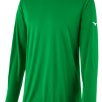 Mizuno camiseta de manga larga nxt juventud vestir kellygreen(4l4l) 668F1418