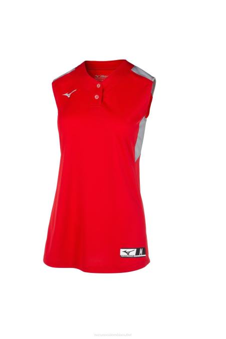 mizuno_camiseta_de_softbol_sin_mangas_aerolite_de_2_botones_juventud_vestir_rojo_gris1091_668f2006.jpg Mizuno camiseta de softbol sin mangas aerolite de 2 botones juventud vestir rojo-gris(1091) 668F2006 - Image 1