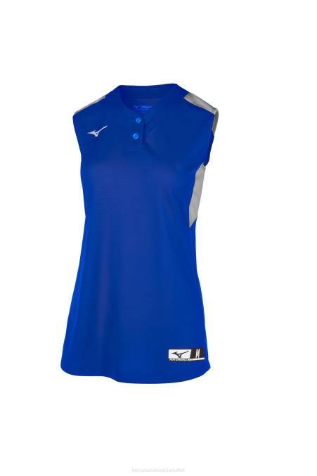 mizuno_camiseta_de_softbol_sin_mangas_aerolite_de_2_botones_unisexo_vestir_gris_real_5291_668f1960.jpg Mizuno camiseta de softbol sin mangas aerolite de 2 botones unisexo vestir gris real (5291) 668F1960 - Image 1