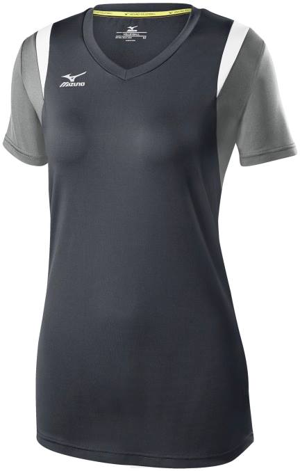 Mizuno camiseta de voleibol de manga corta balboa 5.0 juventud vestir cantera-plata(9u73) 668F2425 - Image 1