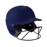 Mizuno casco de bateo de softbol de lanzamiento rápido f6-color sólido juventud accesorios azul marino (5151) 668F1844