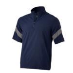 Mizuno chaqueta de bateo de manga corta juventud vestir azul marino-sombra(519i) 668F1467