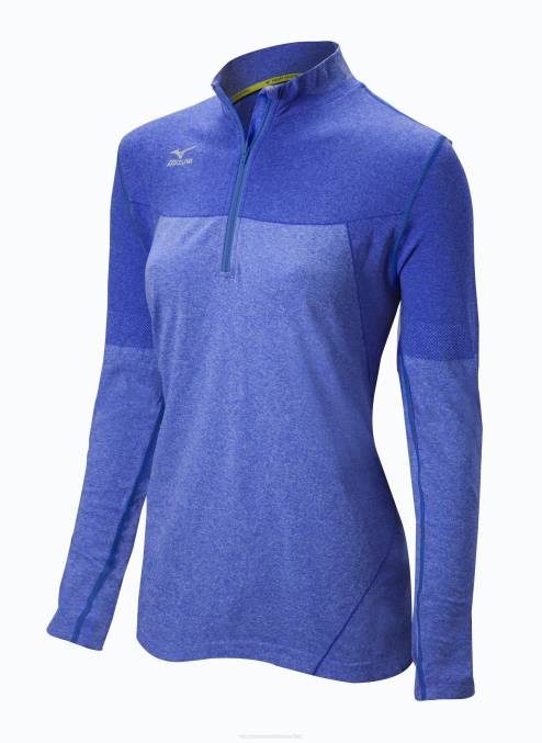 mizuno_chaqueta_sin_costuras_unisexo_vestir_jaspeadoazul_real5l5l_668f2444.jpg Mizuno chaqueta sin costuras unisexo vestir jaspeadoazul real(5l5l) 668F2444 - Image 1