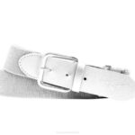 Mizuno cinturón elástico clásico unisexo accesorios blanco (0000) 668F714