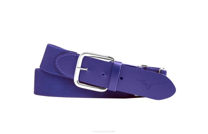mizuno_cinturon_elastico_clasico_unisexo_accesorios_purpura_6060_668f724.jpg Mizuno cinturón elástico clásico unisexo accesorios púrpura (6060) 668F724 - Image 1