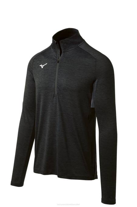 mizuno_cremallera_alfa_1_2_hombres_vestir_negro_9090_668f1325.jpg Mizuno cremallera alfa 1/2 hombres vestir negro (9090) 668F1325 - Image 1