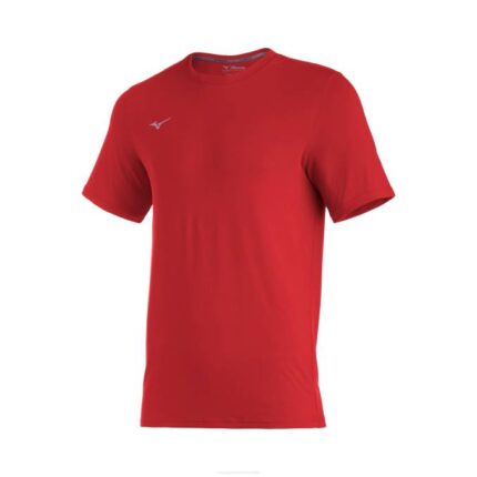 Mizuno equipo de manga corta comp diamond unisexo vestir rojo (1010) 668F1493