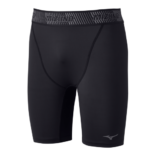 Mizuno frecuencia 8" compresión corta hombres vestir negro (9090) 668F1465