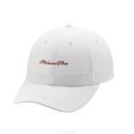 Mizuno gorra de golf pro script unisexo accesorios blanco-cobre(0075) 668F413