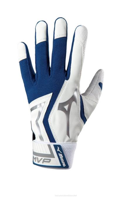 Mizuno guante de bateo de beisbol mvp juventud accesorios azul marino (5151) 668F1048 - Image 1