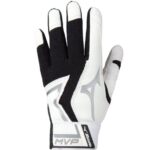 Mizuno guante de bateo mvp tee ball juventud accesorios negro (9090) 668F909