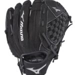 Mizuno guante de béisbol powerclose serie prospect 10.5" unisexo accesorios negro (rg90) 668F844
