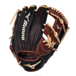 Mizuno guante de béisbol prime elite infield 11.75" unisexo accesorios negro-marrón (r980) 668F578