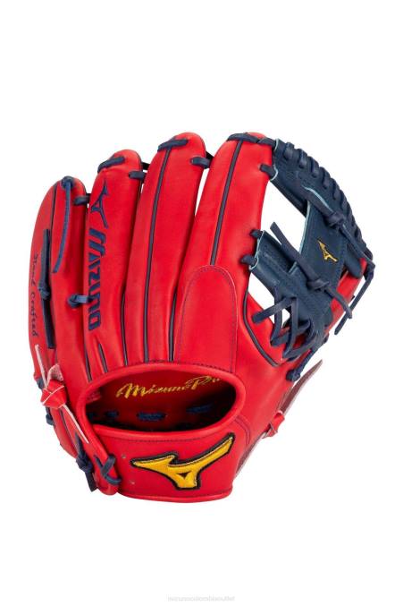 mizuno_guante_de_beisbol_pro_andrelton_simmons_11_5_unisexo_accesorios_rojo_marino_r510_668f727.jpg Mizuno guante de beisbol pro andrelton simmons 11.5" unisexo accesorios rojo marino (r510) 668F727 - Image 1