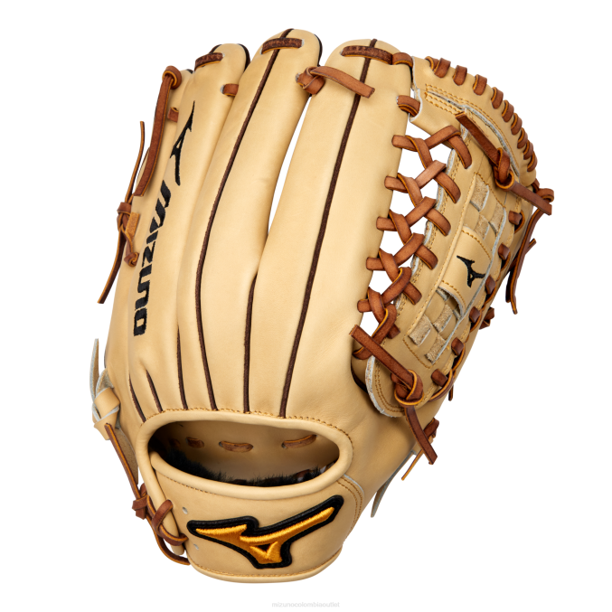 Mizuno Guante de béisbol Pro Select Pitcher con bolsillo de 12" de profundidad unisexo accesorios bronceado (fr81) 668F602 - Image 1