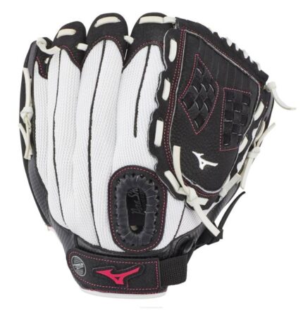 Mizuno Guante de softbol de la serie Finch prospect 11.5" juventud accesorios lhblanco-negro(f009) 668F1775