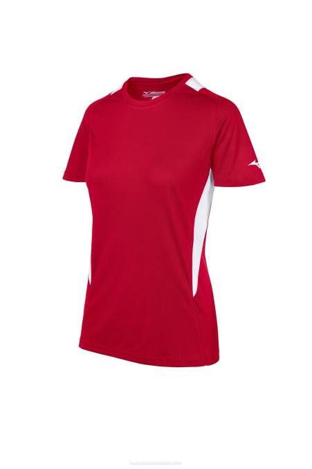mizuno_jersey_de_cuello_redondo_de_softbol_mujer_vestir_rojo_blanco_1000_668f1964.jpg Mizuno jersey de cuello redondo de softbol mujer vestir rojo-blanco (1000) 668F1964 - Image 1