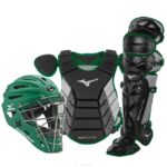 Mizuno Juego de engranajes de receptor en caja de béisbol samurai de 16" unisexo accesorios bosque Negro 668F956