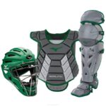 Mizuno Juego de equipo de receptor en caja samurái (13-14") mujer accesorios bosque gris 668F1837