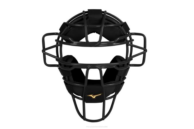 Mizuno máscara de receptor de béisbol samurái unisexo accesorios negro (9090) 668F701 - Image 1