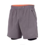Mizuno pantalón corto alpha eco 5" 2-n-1 mujer vestir imán-negro(9e90) 668F307