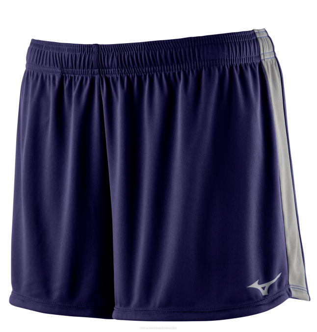 Mizuno pantalón corto de entrenamiento icon 3" chica vestir azul marino-carbón 668F2132 - Image 1