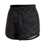 Mizuno Pantalón corto imprimible de 5" mujer vestir negro (9090) 668F343