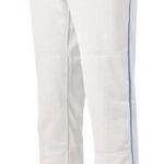 Mizuno pantalón de béisbol con ribete premier pro g2 juventud vestir blanco-real (0052) 668F1195
