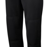Mizuno pantalón de softbol de longitud completa mujer vestir negro (9090) 668F1901
